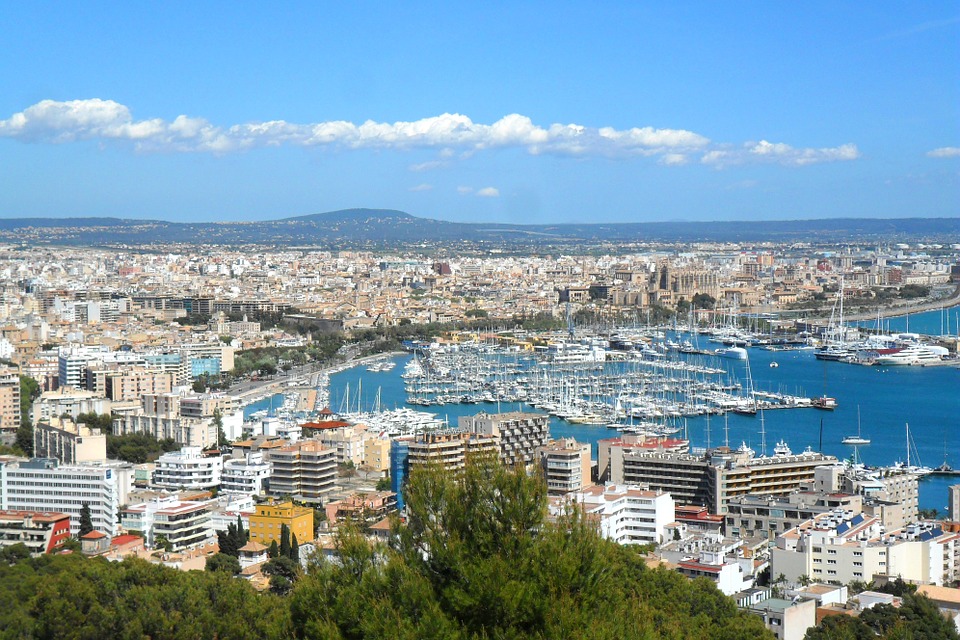 Bild des Fährhafens in Mallorca (Palma)
